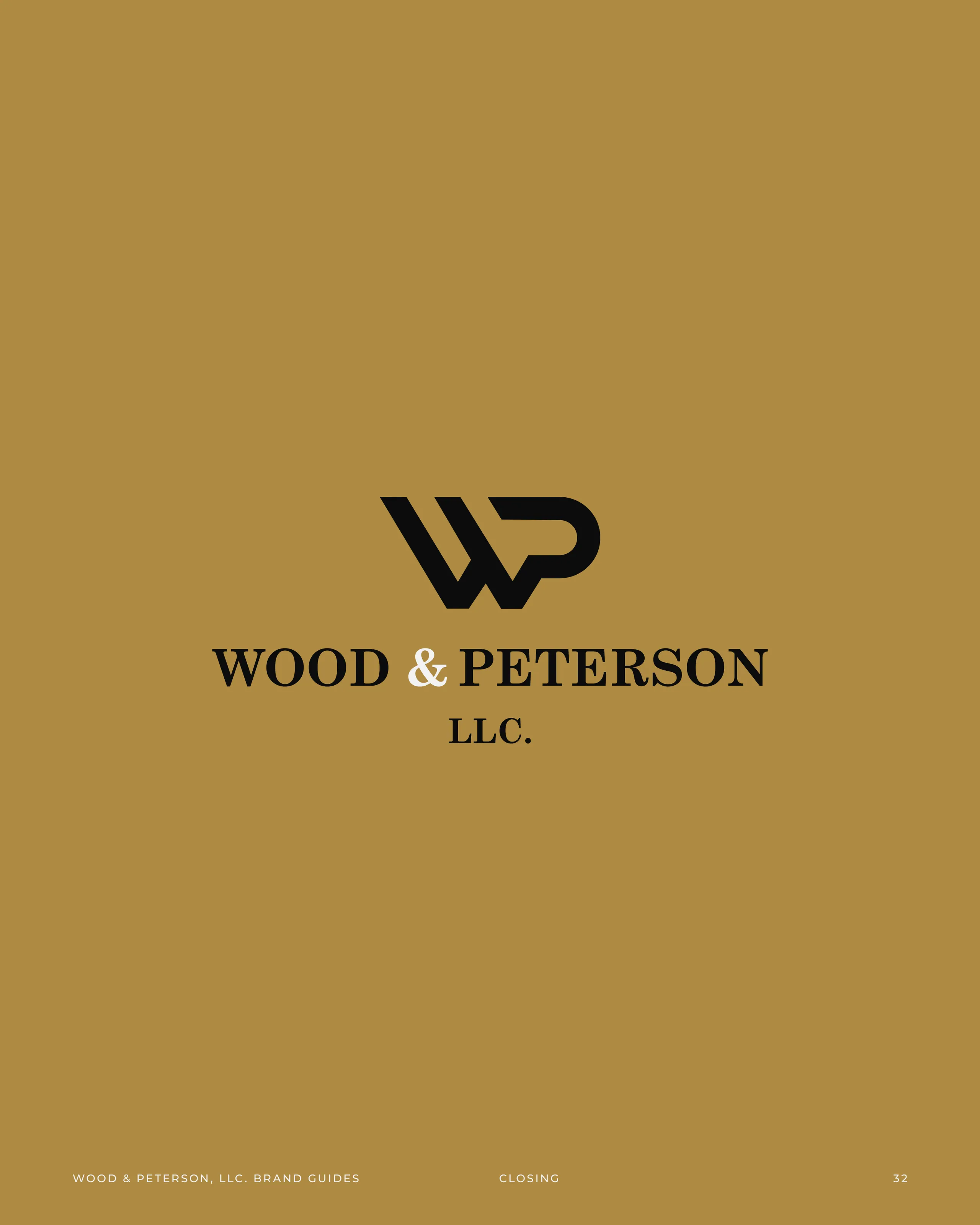 Wood & Peterson LLC brand identity 5
